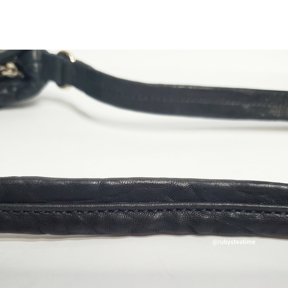 MARC BY MARC JACOBS Flash Kelsey Cross Body (Small) Lamb Leather in Ink Black - Picture 9 of 9